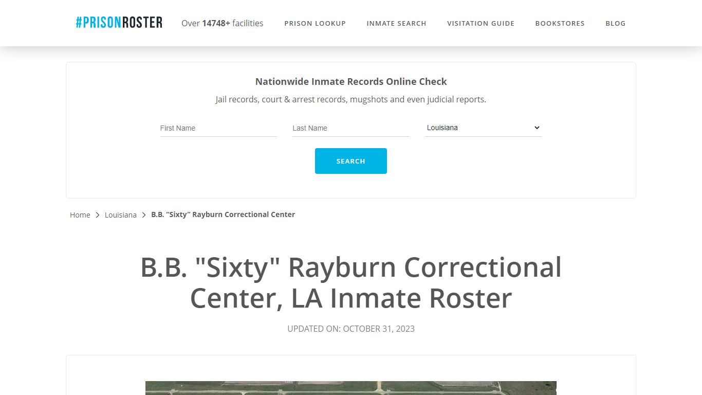 B.B. "Sixty" Rayburn Correctional Center, LA Inmate Roster - Prisonroster